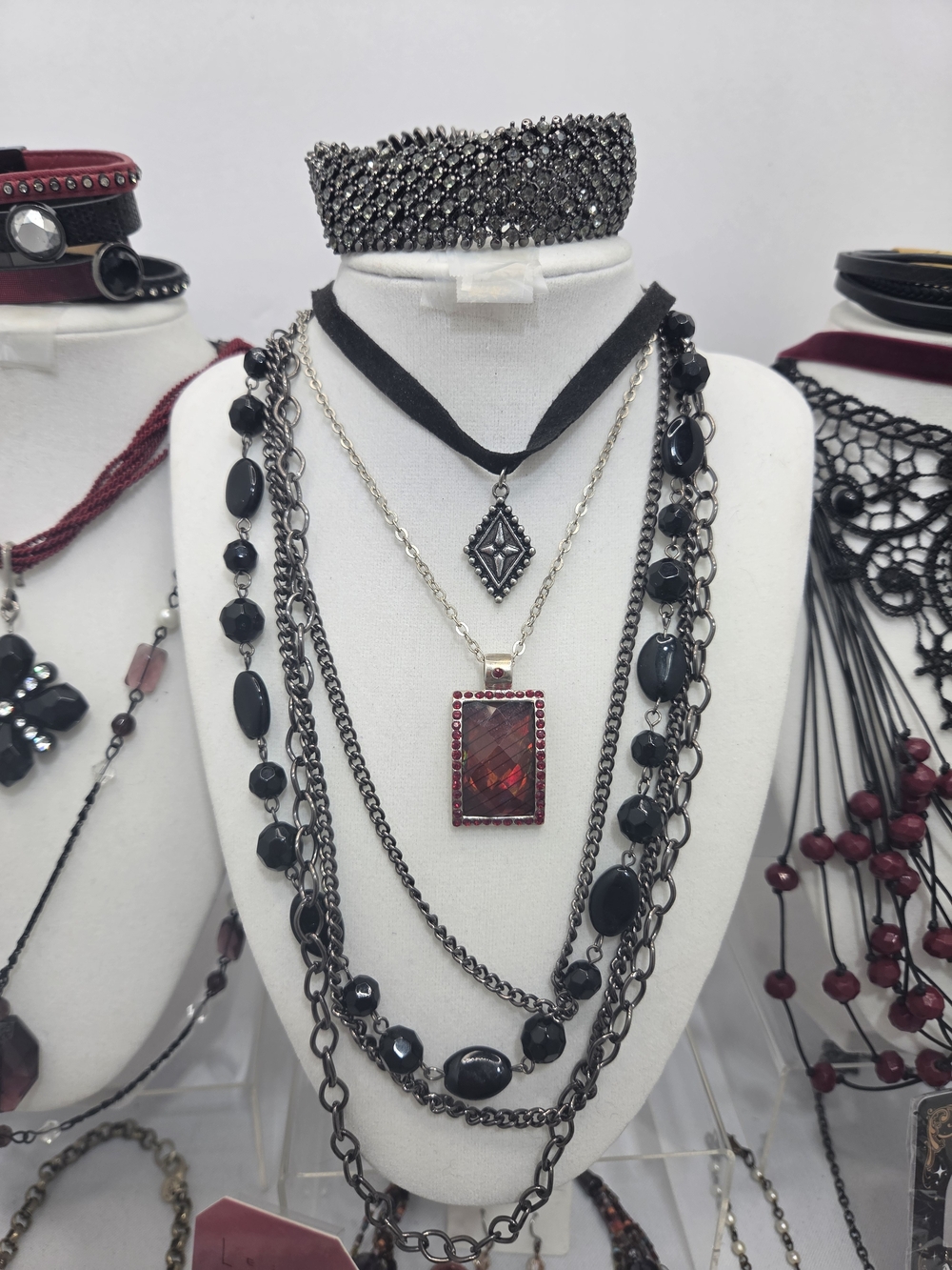 HUGE ​54pc Vintage & Modern Jewelry Lot CHICO'S LOFT INC. LEITH Necklace Earring - Picture 7 of 16